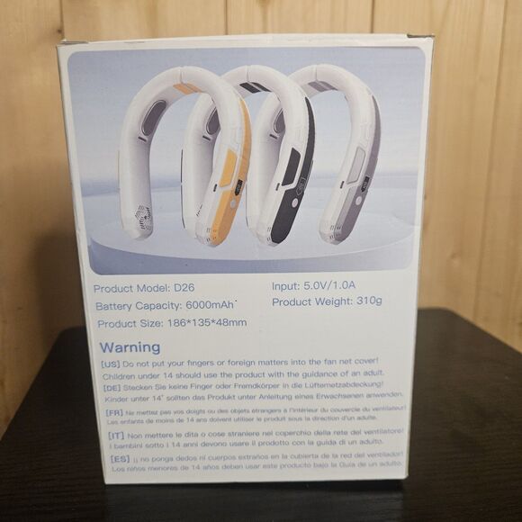 Portable Folding Neck Fan - Picture 2 of 5